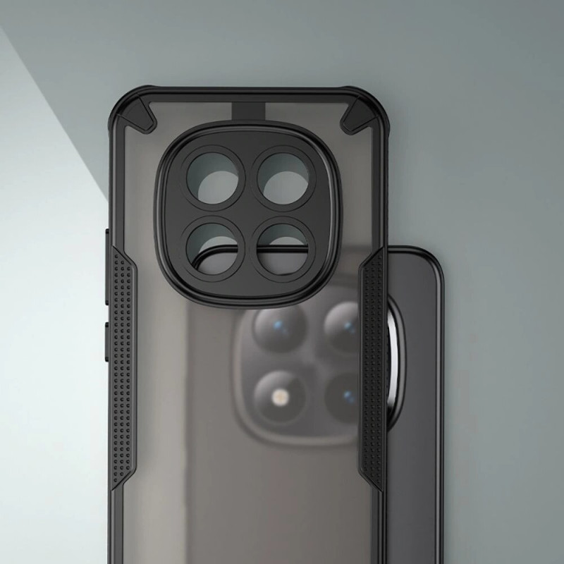 Tech-Protect Rugged Shield kaitsekott Xiaomi Poco M8 Pro / Redmi Note 15 Pro+ 5G, mattmust