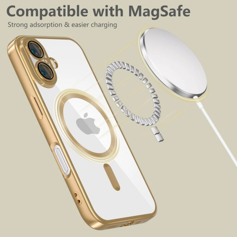Tech-Protect MagFlex MagSafe ümbris THP3927 Apple iPhone 17e / 16e, Shiny Gold