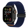 Tech-Protect Nylon Clasp kellarihm Apple Watch 6 / 7 / 8 / 9 / 10 / SE / Ultra 1 / 2 jaoks, 44/45/46/49 mm, navy