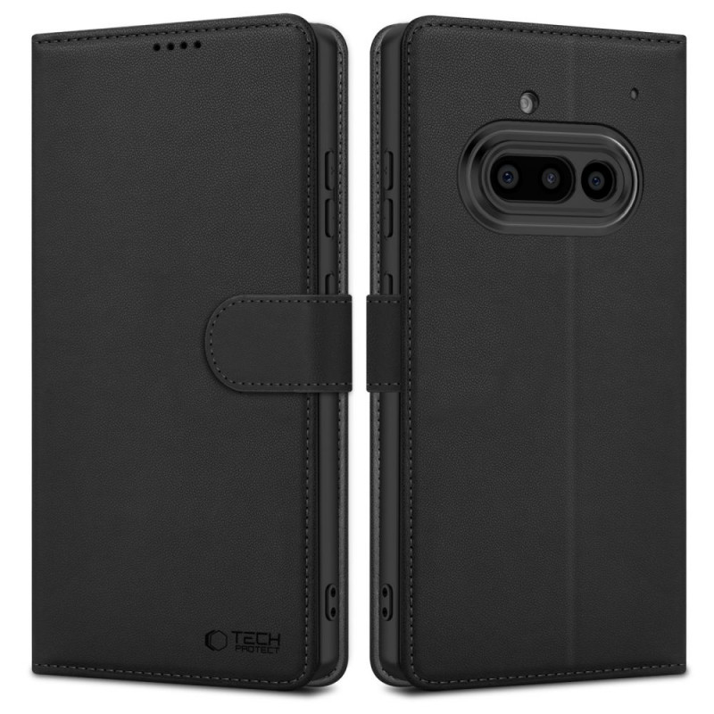 Tech-Protect rahakotikorpuse ümbris Nothing Phone 3a jaoks, mattmust