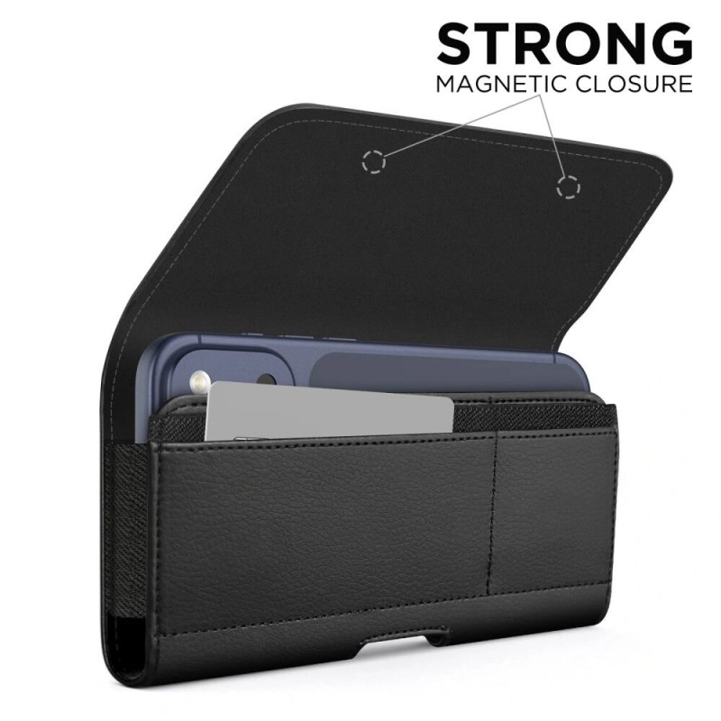 Tech-Protect SM80 THP4794 universaalne telefonikott 5,8-6,8-tollistele nutitelefonidele, must