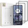 Tech-Protect Glass Fit+ karastatud klaas Motorola Moto G86 5G / G86 5G Power jaoks (2 tk), must