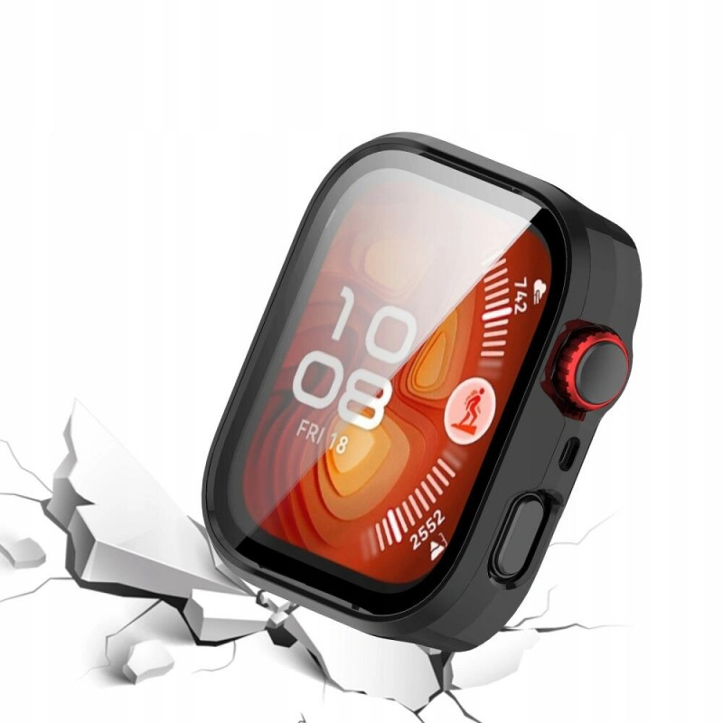 Tech-Protect Defense kaitsekate Huawei Watch Fit 4-le, läbipaistev