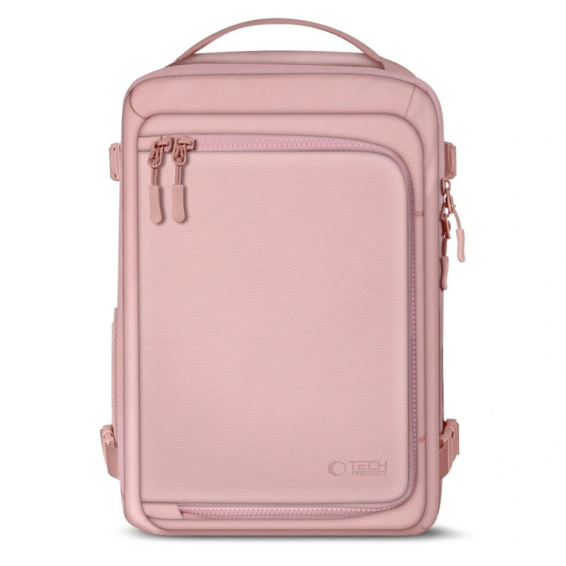 Tech-Protect Defender S50 Ryanair & Wizzair reisilaptopile mõeldud salongiseljakott, 20 L, 40x20x25 cm, Dusty Pink