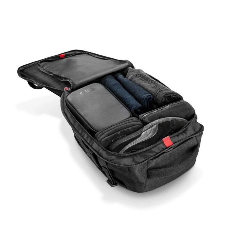 Tech-Protect Defender S40 Ryanair & Wizzair reisilaptop seljakott salongis, 20 L, 40x20x25 cm, must