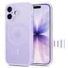 Tech-Protect MagPeak MagSafe CC ümbris Apple iPhone 17-le, mati lavendel