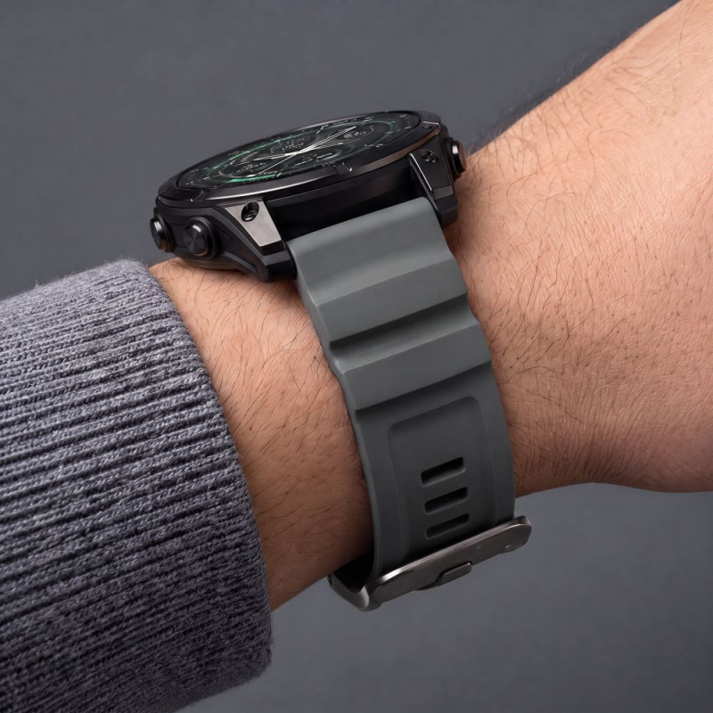 Tech-Protect Motion Garmin Fenix 5X / 5X Plus / 6X / 6X Pro / 7X / 8 / 8 Pro / 9 / 9 Pro kellarihm (47 mm), Storm Grey