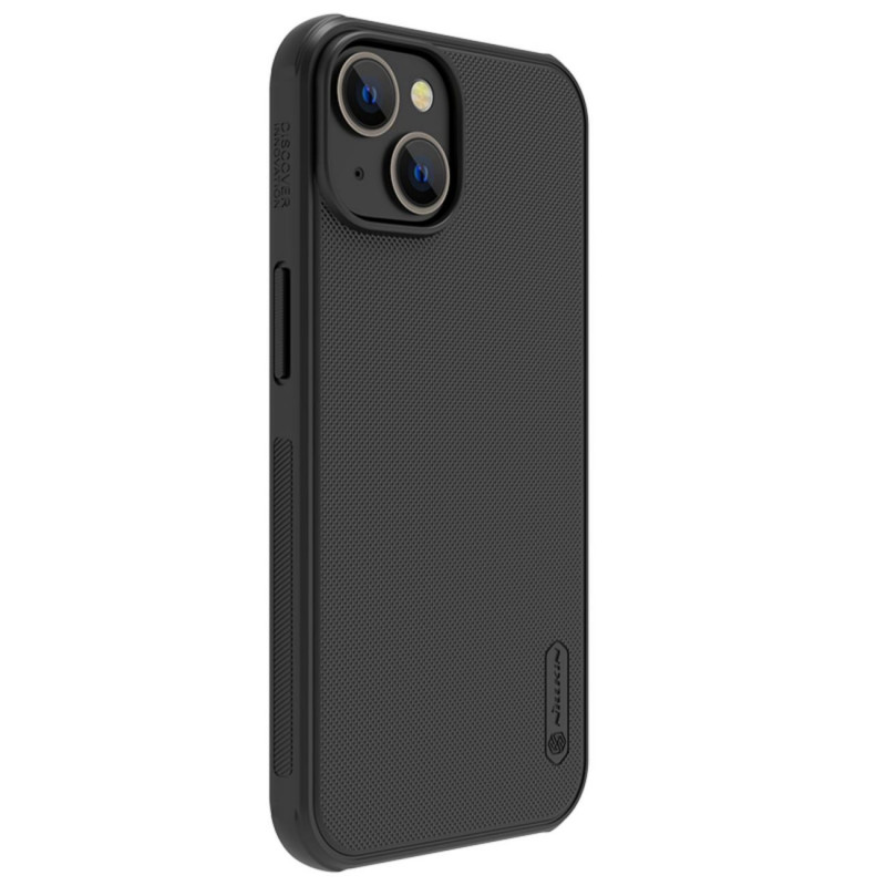 Nillkin Super Frosted Shield Pro Magnetic MagSafe ümbris Apple iPhone 14 Plus / 15 Plus jaoks, must
