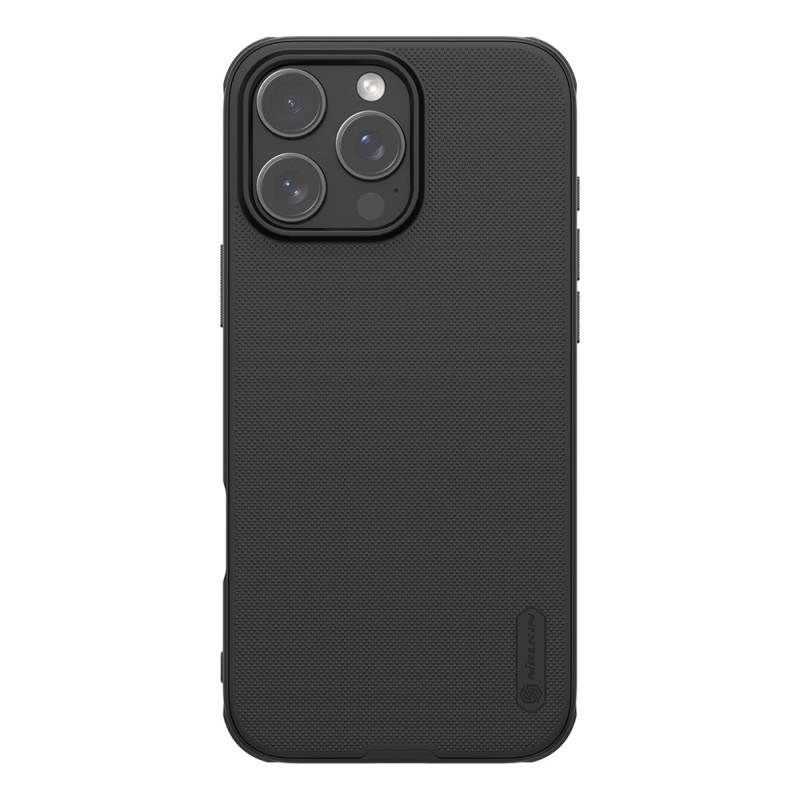 Nillkin Super Frosted Shield Pro kaitseümbris Apple iPhone 16 Pro jaoks, must
