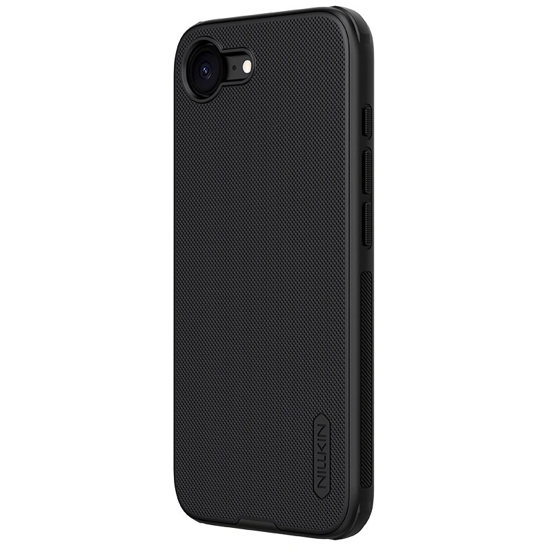 Nillkin Super Frosted Shield Pro Magnetic ümbris Apple iPhone 17e / 16e jaoks, must