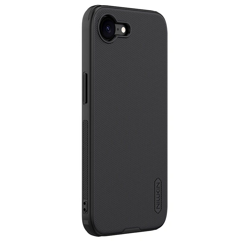 Nillkin Super Frosted Shield Pro Magnetic ümbris Apple iPhone 17e / 16e jaoks, must