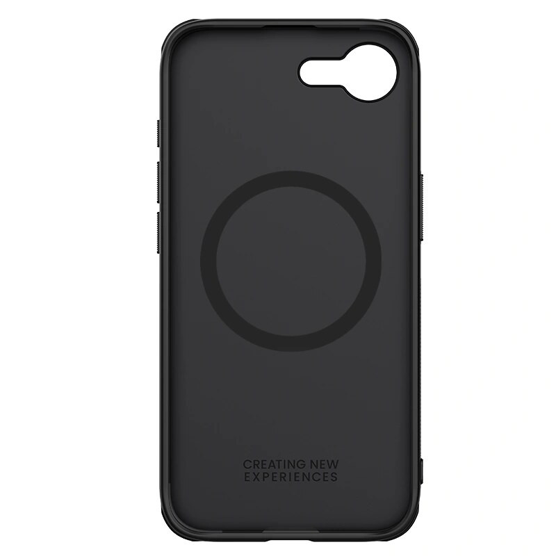Nillkin Super Frosted Shield Pro Magnetic ümbris Apple iPhone 17e / 16e jaoks, must