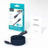 Choetech XCC-1068 PD 60W USB-C - USB-C kaabel ekraaniga, 1,2 m, sinine