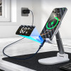 Choetech XCC-1068 PD 60W USB-C - USB-C kaabel ekraaniga, 1,2 m, sinine