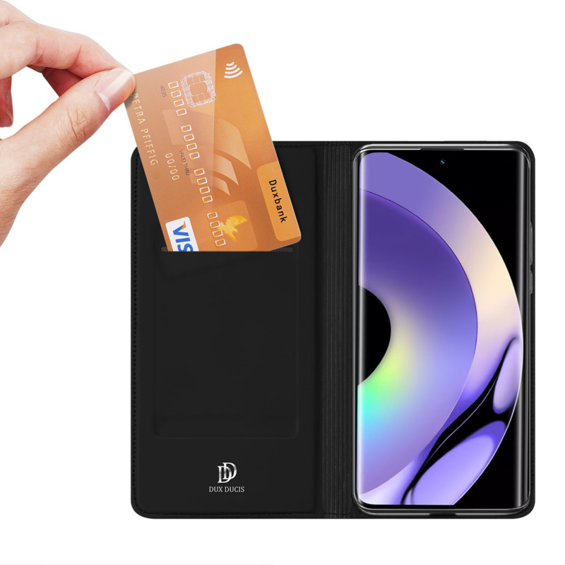 Dux Ducis Skin Pro Realme 10 Pro kaantega kaitsekott, must