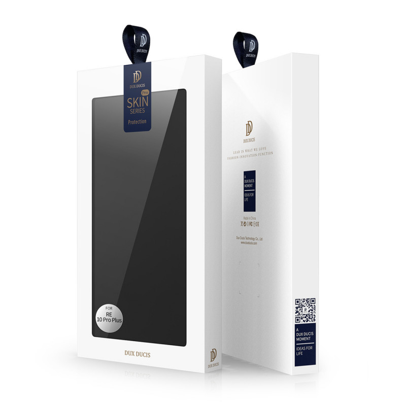 Dux Ducis Skin Pro Realme 10 Pro kaantega kaitsekott, must