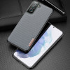Dux Ducis Fino nailonümbris Samsung Galaxy S22+ (S22 Plus) jaoks, sinine