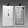 Dux Ducis Fino nailonümbris Samsung Galaxy S22+ (S22 Plus) jaoks, sinine