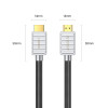 Orico H8CY HDMI 2.1 kaabel, 8K 60 Hz, 3 m, must