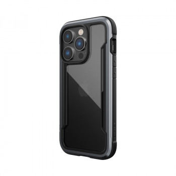 X-Doria Raptic Shield kaitsekott Apple iPhone 14 Pro jaoks, must