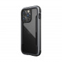 X-Doria Raptic Shield kaitsekott Apple iPhone 14 Pro jaoks, must