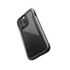 X-Doria Raptic Shield kaitsekott Apple iPhone 14 Pro jaoks, must