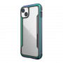 X-Doria Raptic Shield ümbris Apple iPhone 14 Plus / 15 Plus jaoks, iridescentne