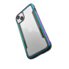 X-Doria Raptic Shield ümbris Apple iPhone 14 Plus / 15 Plus jaoks, iridescentne