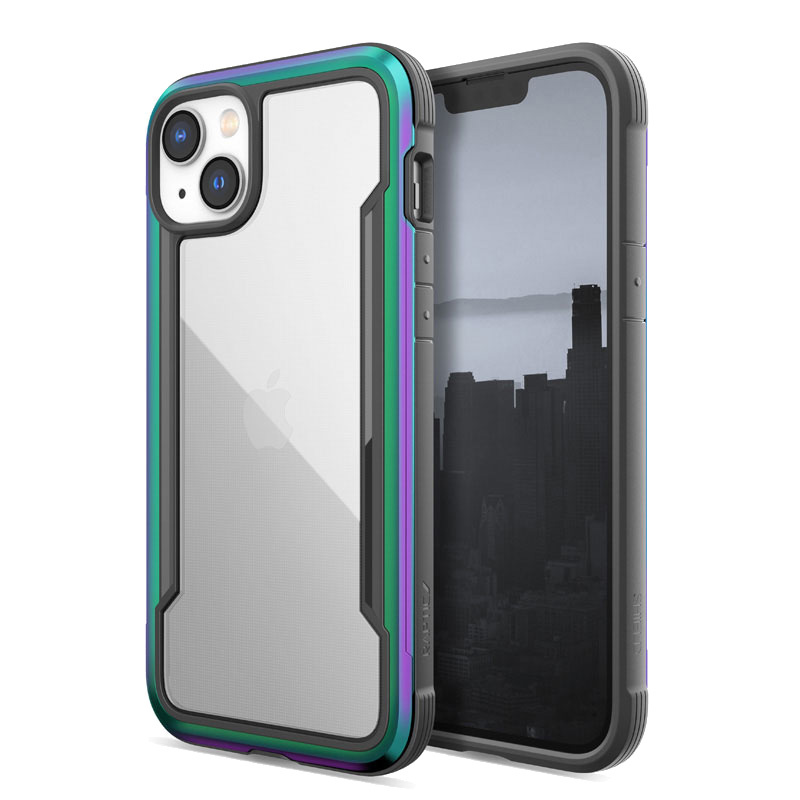 X-Doria Raptic Shield ümbris Apple iPhone 14 Plus / 15 Plus jaoks, iridescentne