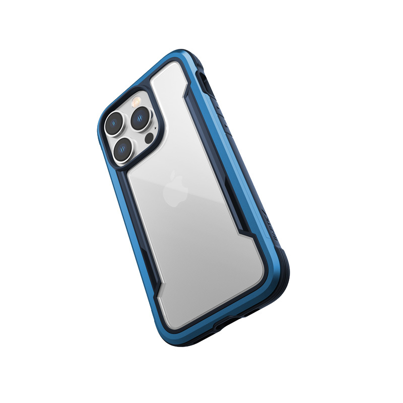 X-Doria Raptic Shield kaitsekott Apple iPhone 14 Pro jaoks, Marine Blue