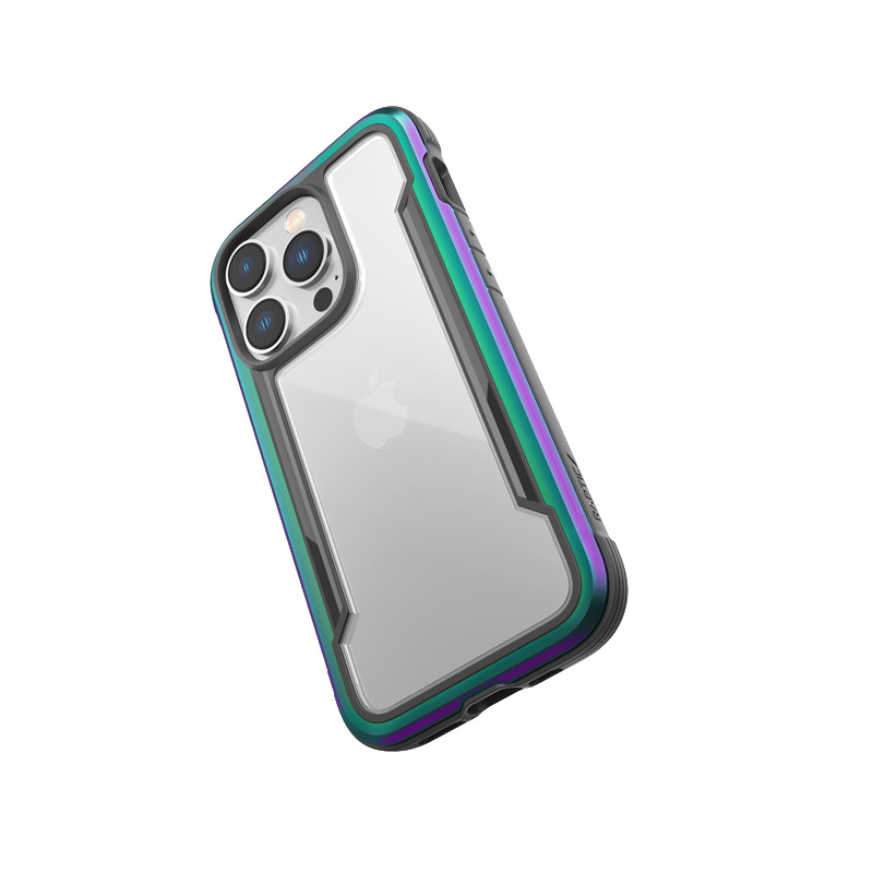 X-Doria Raptic Shield kaitsekott Apple iPhone 14 Pro jaoks, Iridescent