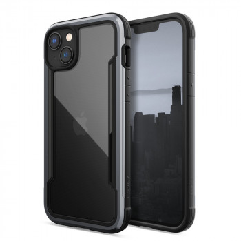 X-Doria Raptic Shield kaitsekott Apple iPhone 14 Plus / 15 Plus, must