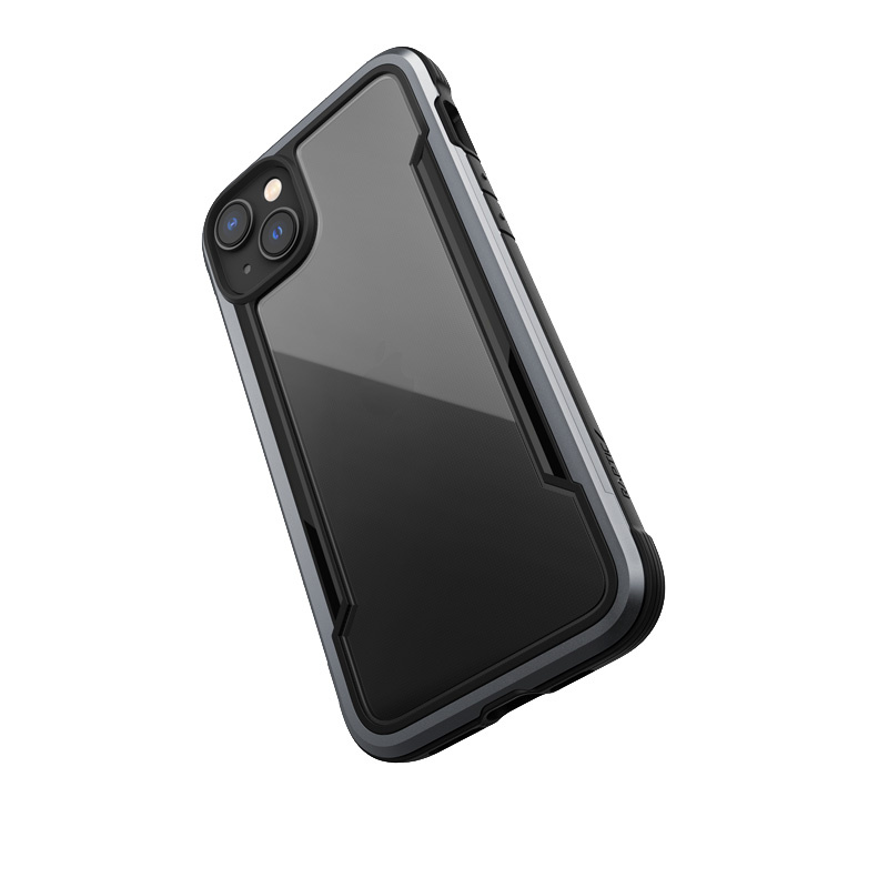 X-Doria Raptic Shield kaitsekott Apple iPhone 14 Plus / 15 Plus, must