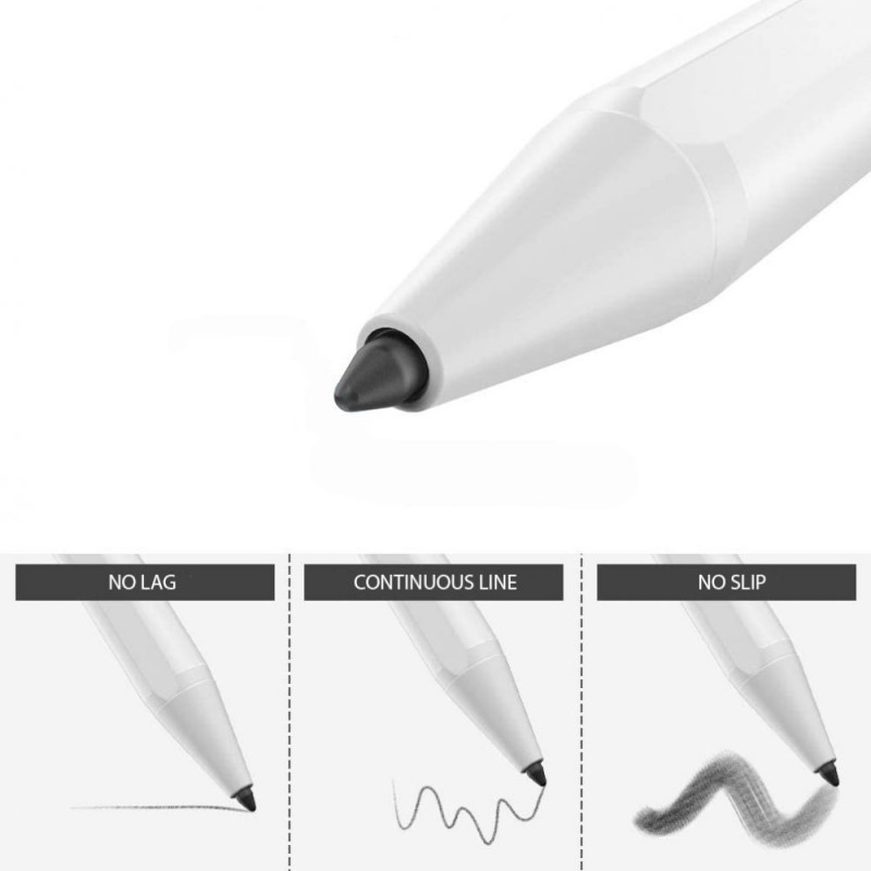 Tech-Protect digitaalne puutepliiats Apple iPadile, valge