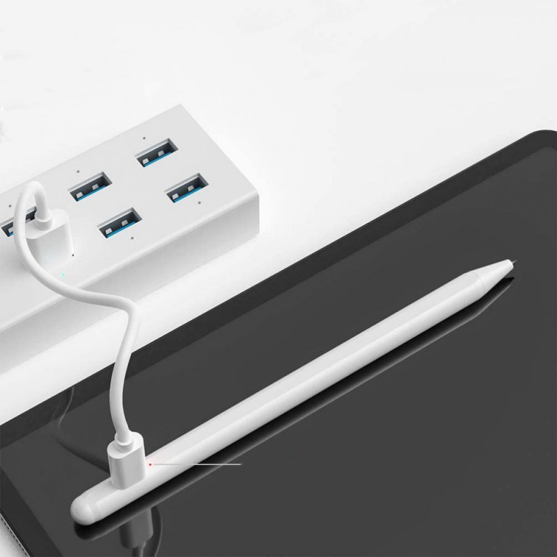 Tech-Protect digitaalne puutepliiats Apple iPadile, valge