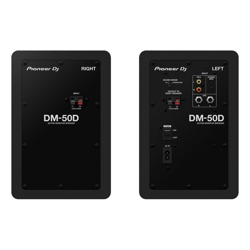 Pioneer DM-50D 2-suunaline valjuhääldi, juhtmega, 50 W, must