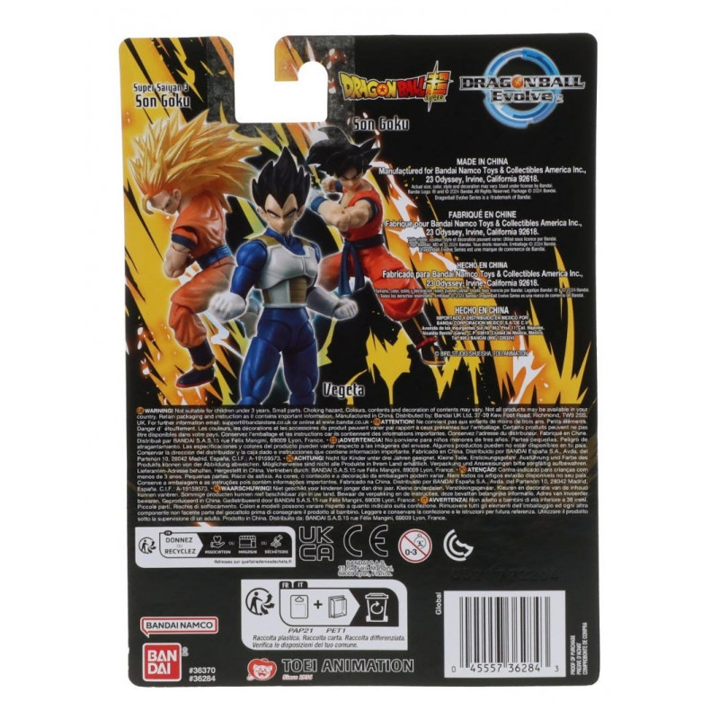 Bandai Dragon Ball Super Evolve Vegeta kogumisfiguur