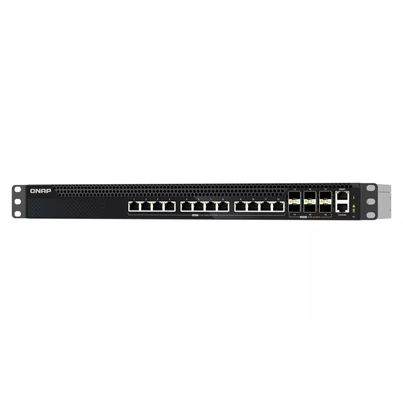QNAP QSW-M5218-6F12T hallatav L3 võrgukommutaator, 10G Ethernet, 1U rack