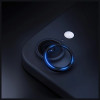 3MK HARDY Lens Protection Pro kaamera objektiivi kaitseklaas Apple iPhone Air jaoks, must