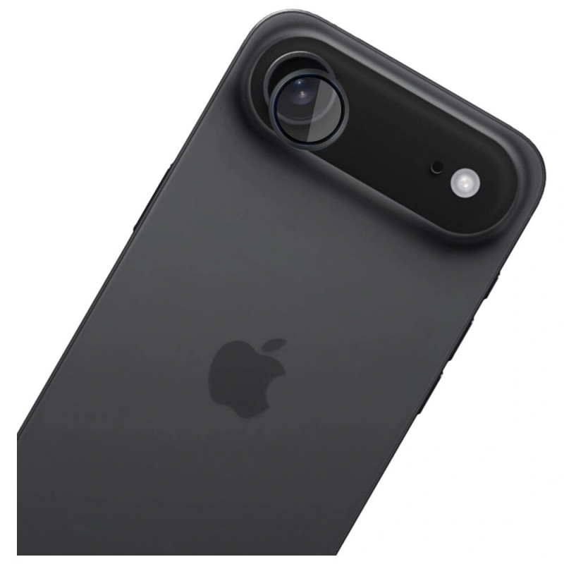 3MK HARDY Lens Protection Pro kaamera objektiivi kaitseklaas Apple iPhone Air jaoks, must