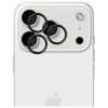 3MK HARDY Lens Protection Pro kaamera objektiivi kaitseklaas Apple iPhone 17 Pro / 17 Pro Max jaoks, must