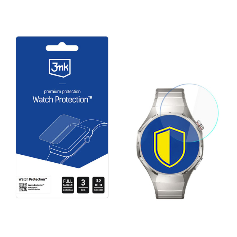 3MK FlexibleGlass Watch hübriidklaas Huawei Watch GT 6 Pro 46 mm-le