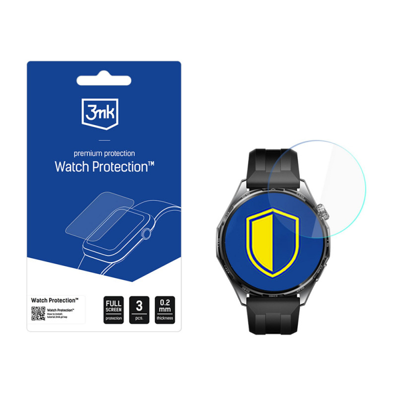 3MK FlexibleGlass Watch hübriidklaas Huawei Watch GT 6 46 mm jaoks