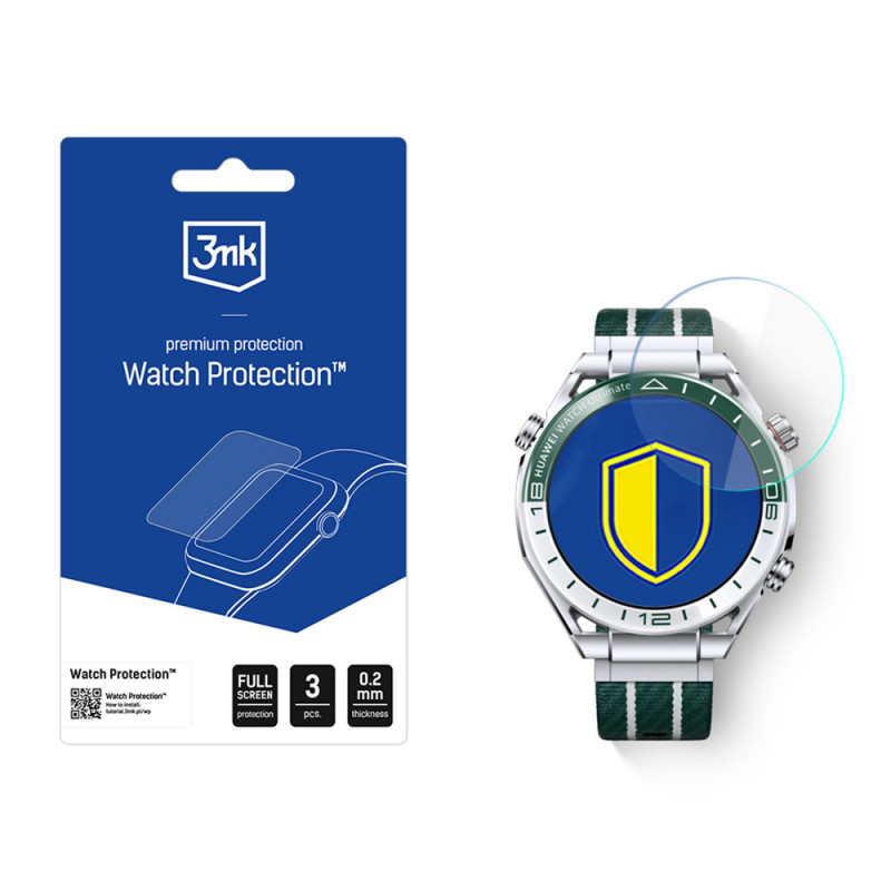 3MK FlexibleGlass Watch hübriidklaas Huawei Watch Ultimate 2 jaoks