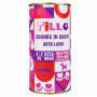TILLO tükid kastmes lambaliha märg koeratoit, 1250 g