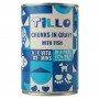 TILLO Chunks in gravy Fish märg koeratoit, 415 g
