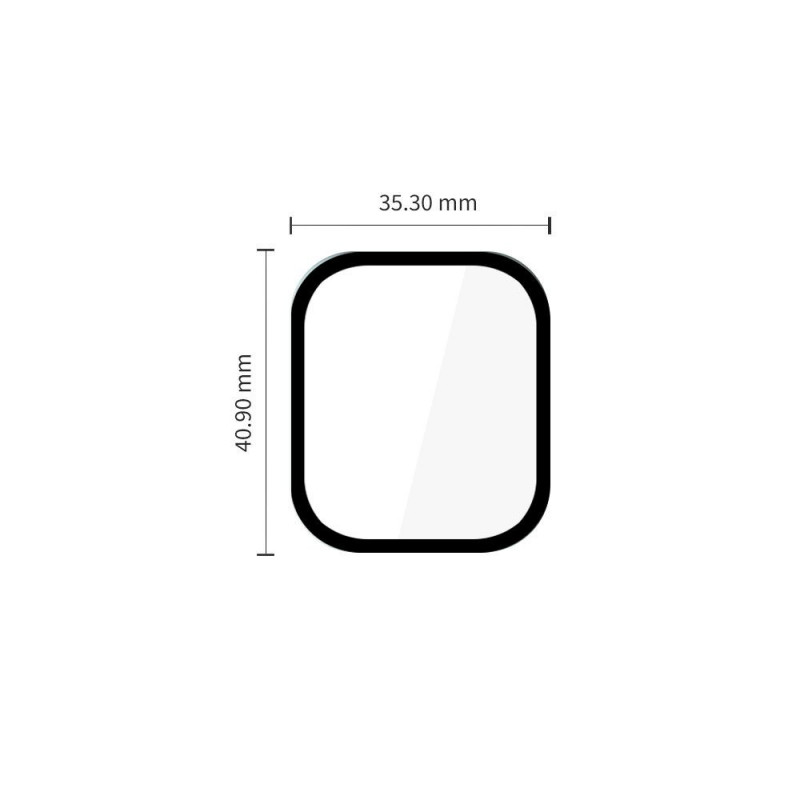 Tech-Protect Glass Flex+ Huawei Watch Fit 5 Pro hübriidklaas, must (2 tk)