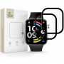 Tech-Protect Glass Flex+ Xiaomi Redmi Watch 6 hübriidklaas, must (2 tk)
