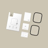 Tech-Protect Glass Flex+ Xiaomi Redmi Watch 6 hübriidklaas, must (2 tk)