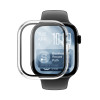 AmazingThing Radix FullGuard klaasist ekraanikaitse koos kaitseümbrisega Apple Watch Series 11 46 mm jaoks, läbipaistev